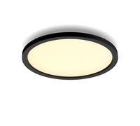 Philips Ceiling Light Aurelle Round Panel - Black