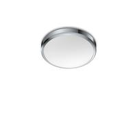Philips Ceiling Light LED Luminaire Doris Bathroom Warm White 17W Chrome D:31.3cm
