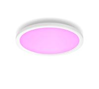 Philips Hue Surimu White and Colour Ambiance Smart Lighting Panel Light, Round, with Bluetooth, Works with Alexa, Google Assistant and Apple Homekit, New Generation