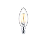 Philips Classic 6W 470Lm Clear Candle Warm White Led Dimmable Filament Light Bulb