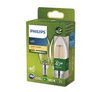 PHILIPS LED CLA 40W B35 E14 2700K CL UE 2PF/SRT