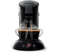 PHILIPS Coffeemachine Senseo Original HD6553 67 black Schwarz (HD6553/67) | 1 or 2 cups, under 1 minute brewing time, Coffee Boost, Crema Plus, 0.7 L (HD6553/67)