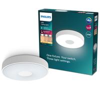 Philips Coiner Metal LED Ceiling Light - White