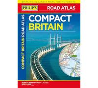Philip's Compact Britain Road Atlas: Flexi A5