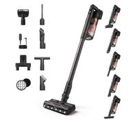 Philips Cordless Vacuum Cleaner 7000 Series Cap, Superior Suction Power, 80 min runtime, Floor Type Recognition, Anti Hair Entanglement, LED nozzles, Easy Empty Bucket (XC7065/01)