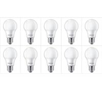 Philips CorePro LED Bulb 11W E27 Edison Screw A60 Warm White Non-Dimmable Frosted Glass - 10 Pack