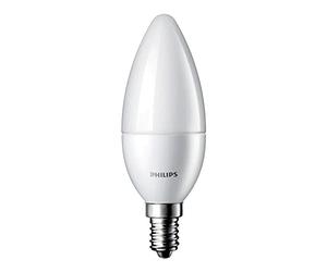 Philips CorePro LED Candle 2.8W 25W Equivalent SES E14 Frosted 2700K Very Warm White Non-Dimmable Energy Saving Decorative Light Bulb for Home & Hospitality Lighting