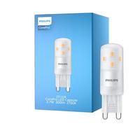 Philips CorePro LED Capsule G9 Frosted 2.7W 300lm 827 Very Warm White Dimmable LED Bulb, 25W Halogen Equivalent, Energy Saving Capsule Lamp for Decorative, Accent & Ambient Lighting.