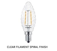 Philips CorePro LED E14 2700K Frosted/Filament Bulb Non-Dimmable Multi-Watt