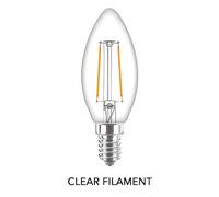 Philips CorePro LED E14 2700K Frosted/Filament Bulb Non-Dimmable Multi-Watt