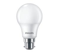 Philips CorePro LED GLS Bulb 8W (60W Equivalent) B22 BC A60, High CRI RA90, Warm White 2700K, Energy Efficient LED Light for Home & Commercial Use