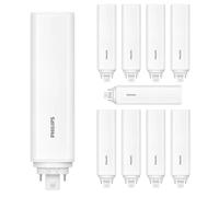 Philips CorePro LED PLT HF 18.5W GX24q-4 Base CFL Replacement Bulb, 4000K Cool White, 2250 Lumens, 4-Pin Connector - 10 Pack