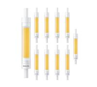 Philips CorePro LED R7S 118mm 7.2W Cool White 4000K Linear Lamp - Pack of 10