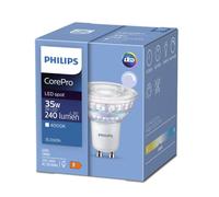 Philips CorePro 3-35W Dimmable LED GU10 Cool White 36 - 929002065602 (UK1022) - 73022500