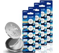Philips CR2016 3V Lithium Coin Battery (20-Pack) - CR2016 Battery for Slim Remotes
