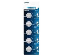 Philips Cr2025 Button Battery 5 Units