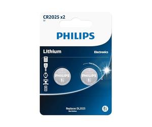 Philips CR2025P2/01B - Button Cell CR2025-2pcs - 3 V