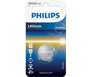 Philips CR2032 3V (210 mAH) Lithium Cell Battery