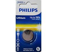 Philips CR2032 3V button cell battery Ideal for devices that require a reliable and long-lasting power source Perfect for watches, remote controls and more.