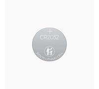 Philips CR2032 3V lithium battery in blister pack of 5 - perfect for electronic devices, remote controls and watches - guarantees long life and reliable performance.