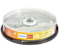 Philips CR7D5 NB10/00 CD-R Blank Discs 80 Min 52x 700MB 10er Spindel