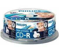 PHILIPS CR7D5JB25/00 CD-R 80MIN 700MB 52X PRINTABLE (X25)
