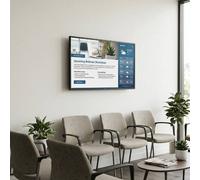 Philips D-Line 32" FHD Monitor Pack + Wall Mount A ready-to-install digital signage solution combining the Philips D-Line 32-inch Full HD professional