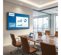 Philips D-Line 43BDL4511D 43-inch 4K TV 43-inch professional Ultra HD 4K display designed for 24/7 digital signage, featuring high brightness,
