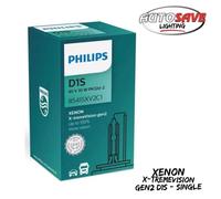PHILIPS - D1S X-tremeVision Gen2 HID Xenon Upgrade Gas Bulb (85415XV2C1) Single