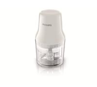 Philips Domestic Appliances Picadora HR1393/00 Chopper, 0.7 L, Plastic, 450 W, White/Transparent