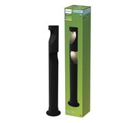 Philips Desi Outdoor 24 V GardenLink Low-Voltage Pedestal Light, 2700 K, 180 lm, Black, Extension Pack