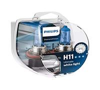 Philips Diamond Vision 5000K H11 Car Headlight Bulbs (Twin Pack of Bulbs)