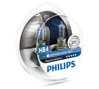 Philips Diamond Vision HB4 9006 Upgrade Car Headlight Bulbs (Twin)