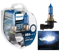 Philips Diamond Vision HB4 9006 Upgrade Car Headlight Bulbs (Twin)