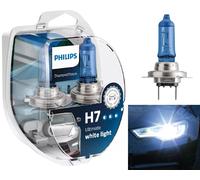 Philips Diamond Vision 5000K H7 Car Headlight Bulbs (Twin Pack) 12972DVS2