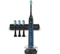 Philips Sonicare DiamondClean 9000 Electric Toothbrush, Special Edition, Sonic Toothbrush with App, Pressure Sensor, 4 Brushing Modes, 3 Intensity Levels, Charging Stand, Aquamarine, Model HX9911/89