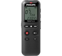 Philips Dictation DVT1160 VoiceTracer Audio Recorder 8GB Memory Black