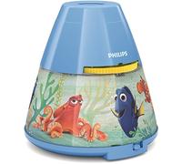 Philips Disney Finding Dory Children's Bedside Night Light and Projector - Blue