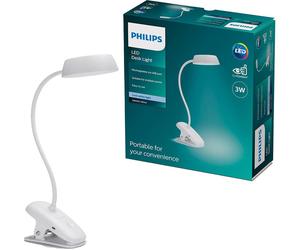PHILIPS Donutclip DSK201 LED Desk Lamp - White