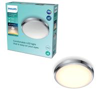 Philips Doris Luminaire Bathroom LED Ceiling Light - Chrome