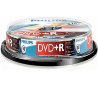 Philips DR4S6B10 °F Blank DVD + R 4.7 GB Data/120 Min Video, 16X, SPINDLE of 1