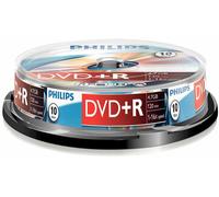 Philips - DR4S6B10F/00 - Dvd+r 4.7gb (16x) Spindle, 10 Pack