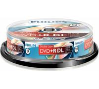 Philips - DR8S8B10F/00 - Dvd+r Dl 8.5gb (8x) Spindle, 10 Pack