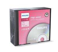 Philips DVD-R DVD-RW Blank Recordable Discs 4.7GB 4x/16x 5/10/25/50/100 Pack