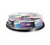 Philips - DN4S4B10F/00 - Dvd-rw 4.7gb (4x) Spindle, 10 Pack