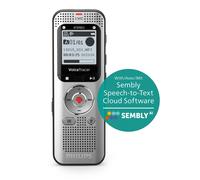 Philips Voice Tracer DVT2015 dictaphone Internal memory & flash card Silver