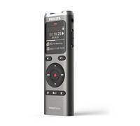 Philips VoiceTracer DVT2075 Professional audio recorder with high-sensitivity stereo microphones, MP3 and PCM recording, up to 35 hours of battery
