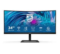Philips E Line 34" Wide QHD+ LCD Monitor Aspect Ratio 21:9 HDMI DisplayPort USB Type-C Response Time 4 ms - 346E2CUAE/00