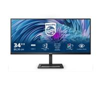 Philips E Line 346E2LAE/00 LED display 86.4 cm (34") 3440 x 1440 pixels Wide Quad HD LCD Black