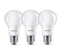 Philips E27 8W 806Lm Gls Warm White Led Light Bulb, Pack Of 3